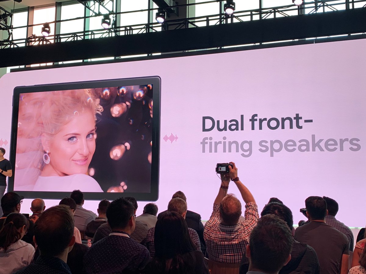 qbking77's tweet image. Dual front firing speakers #pixelslate #madebygoogle