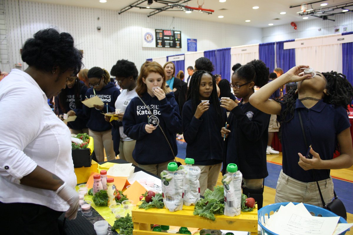 scscafe's tweet photo. Thanks to all the students, vendors, and staff to make our 2018 Food  Show an awesome experience for our district. A very special thank you to  Airways Achievement Academy for being an outstanding host. #teamnutrition https://t.co/IPmasFIbJw