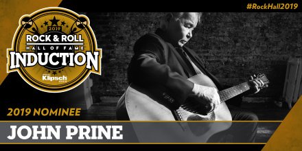 rockhall's tweet photo. Riding the balance of humor and heartbreak, @JohnPrineMusic is the songwriter for songwriters. Read the full #RockHall2019 Nominee bio and cast your vote in the @KlipschAudio Fan Vote: https://t.co/XAOmhXwgqq #RockTheFanVote2019 https://t.co/O64rWYeYMC