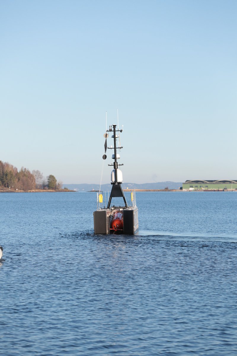 The first of the eight teams to compete will be the #GEBCO-NF Alumni team. They've married a <a href="/KOGMaritime/">Kongsberg Maritime</a> AUV with an uncrewed boat called SEA-KIT, which has been designed and built by <a href="/hushcraftltd/">Hush Craft</a> in the UK.