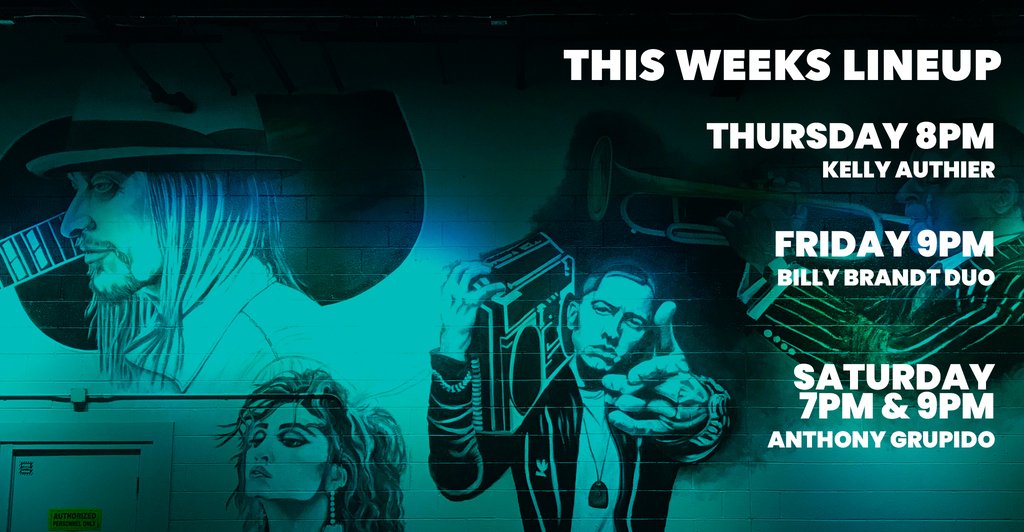 LegacyLive3's tweet photo. Our weekly lineup is posted and this week we have a magical selection for you! Anthony Grupido is sure to bewitch you with his magical performance on Saturday. Get your tickets before they're gone! https://t.co/w47e1wAYpX https://t.co/yO80kTiJLT