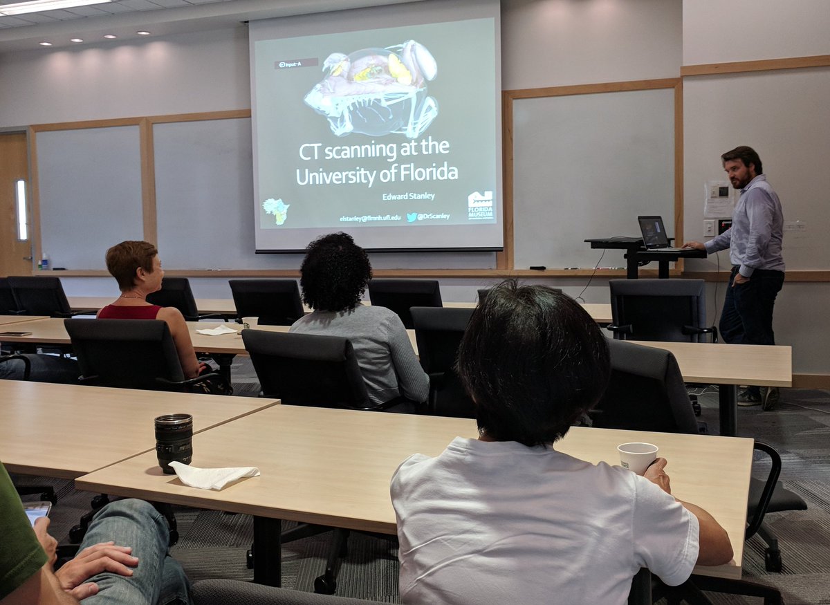Dr. Ed Stanley gave a great talk on "X-ray Computerized Tomography" at the <a href="/UF/">FLORIDA</a> #NationalNanoDay co-hosted by <a href="/UFNIMET/">NIMET</a> and <a href="/ufhwcoersc/">UF Research Service Centers</a>