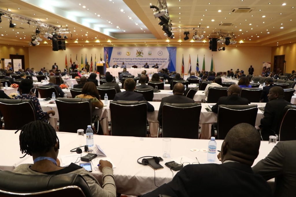 djinnitsaid's tweet photo. Delivering message of UN Secretary General @antonioguterres to the 9th Regional Oversight Summit of the #PSCFramework for the #DRC and #GreatLakes . UN are committed to continue work closely with region to advance peace, security, human rights, justice & sustainable development. https://t.co/ZYOeZtT4LO