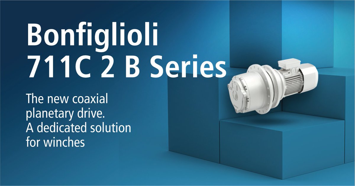 Bonfiglioli_'s tweet photo. We can’t wait to present our new coaxial planetary drive, the 711C 2 B series at the next Bauma exhibition in Shanghai! Our team will eagerly wait for you Hall N05 Stand N05-831! #BaumaShanghai #planetarydrive #winch https://t.co/Yji8QLgREC