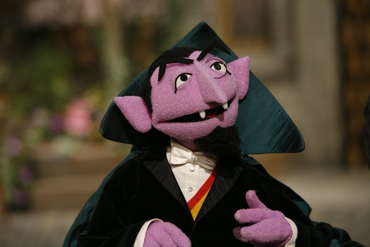 Image result for count von count"