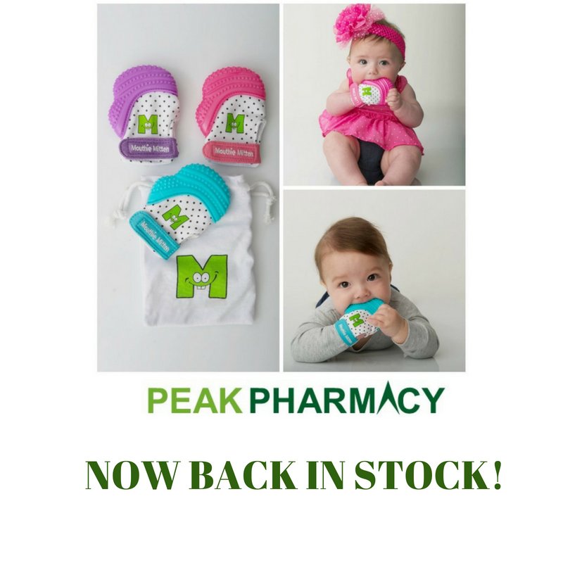 The #mouthiemitten is a light-weight teething glove that is easy to fit on small hands. 

Pick yours up in store or online now:
peakpharmacy.ie/?s=mouthie&pos…

#MouthieMitten
#PeakPharmacy
#MotherAndBaby