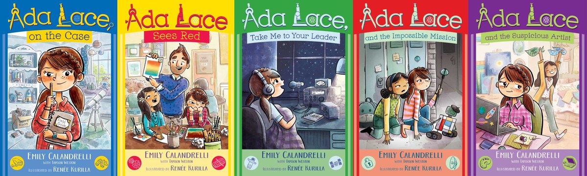 TheSpaceGal's tweet image. Happy #AdaLovelaceDay18! Ada Lovelace is the namesake of Ada Lace, the character in our STEM-driven children&apos;s chapter book series 

Ada Lovelace, the 1st computer programmer, is a reminder that women have always been good at STEM, we just haven&apos;t always been invited to the party