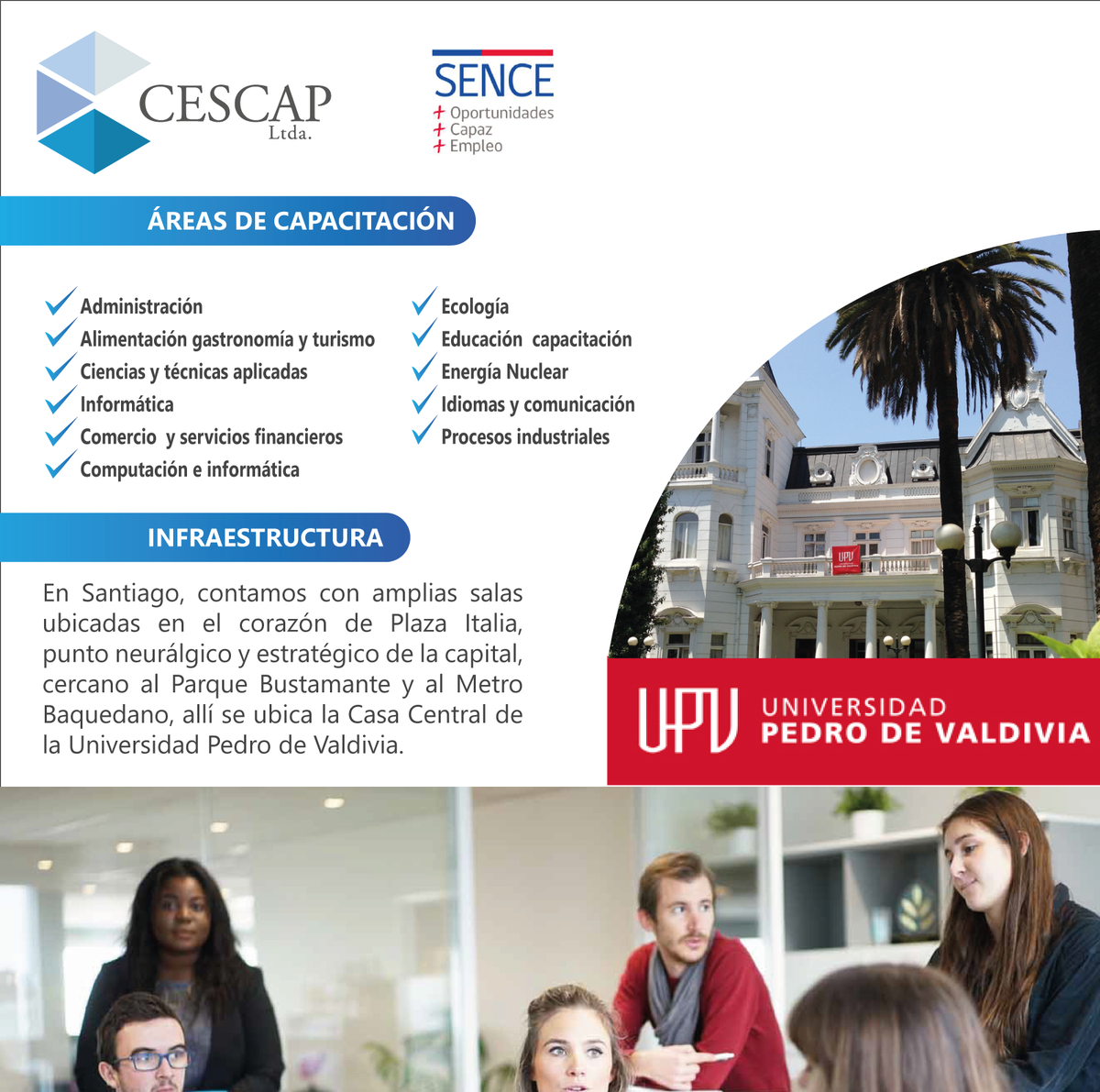 cescap_ltda's tweet photo. Contamos con una gran infraestructura para realizar nuestras capacitaciones. Contactanos cescapltda@cescapltda.cl  +56988929211 #otec #cescapltda #cursos #universidadpedrodevaldivia #asesoria https://t.co/GaXyEKDezx