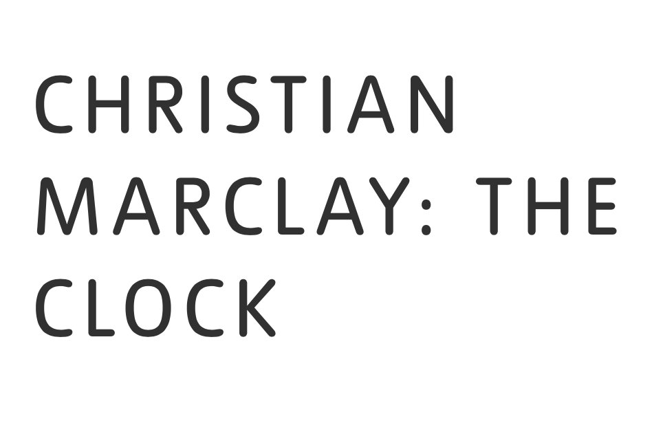 CorianderStudio's tweet photo. Christian Marclay The Clock, is now showing at TATE MODERN. This is a must see for all art lovers. 

FOR MORE INFORMATION - https://t.co/XOOe4ThC1D

 #ChristianMarclay  #TateModern https://t.co/sYajs0gVnG