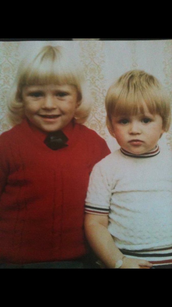 Happy 40th Birthday to he of many hairstyles <a href="/NickyByrne/">Nicky Byrne</a> here’s to a week of celebrations.....welcome to ‘the club’ love, your favourite sister......🤣😬😜 
🎁🎉🎂🍾🎈🎁🎉🎂🍾🎈🎁🎉