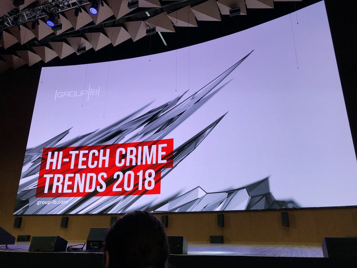 sgelisli's tweet photo. #CyberCrimeCon #GroupIB https://t.co/FEspALVRKS