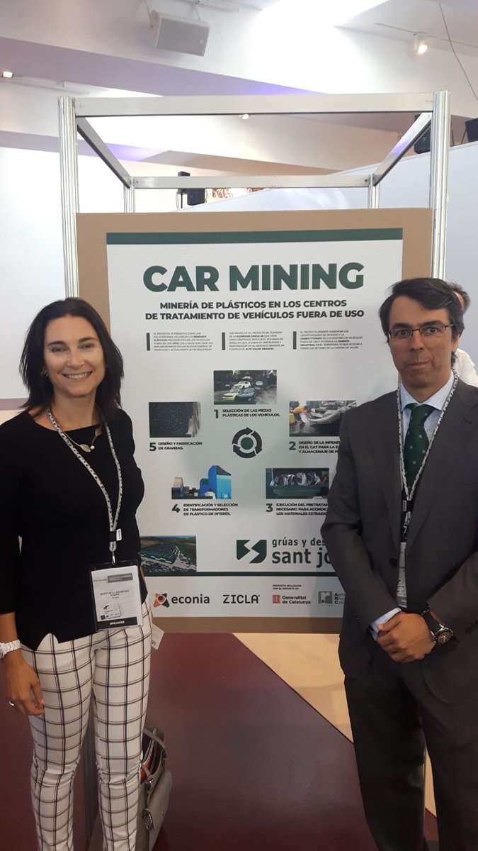 EconiaSL's tweet photo. Hemos compartido conocimientos con @sigrauto, en la presentación dle proyecto #Carmining en @Recuwaste. @TxellBasa @zicla_twit #autogruassantjordi https://t.co/TQMayornTZ