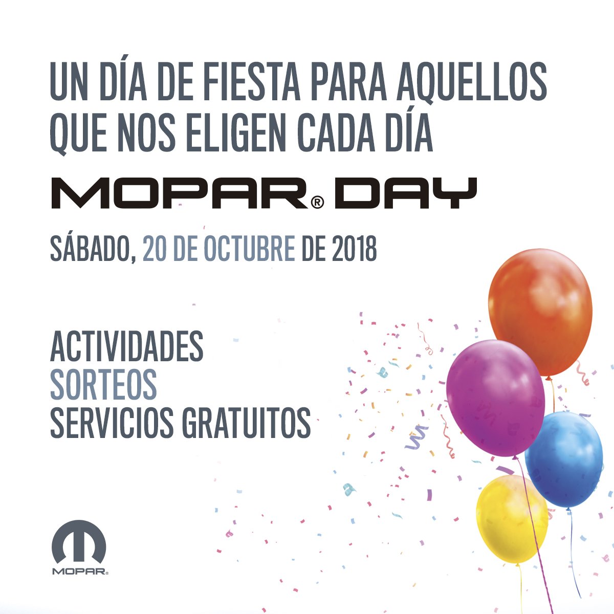 Jeep_es's tweet photo. ¿Listo para pasar un día repleto de aventuras? El sábado 20 de octubre tienes una cita en el Mopar Day https://t.co/AEnJhjiTkv https://t.co/dGLKhYdorp