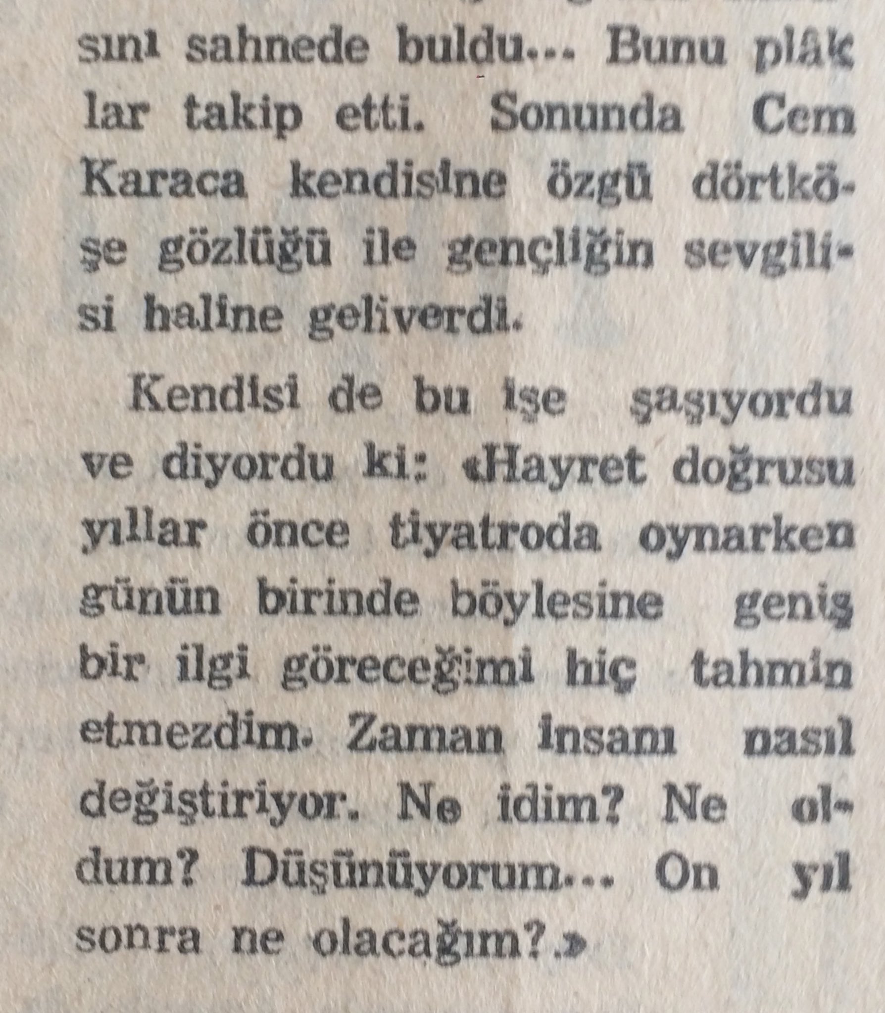 Cem Karaca Iste Geldik Gidiyoruz Youtube