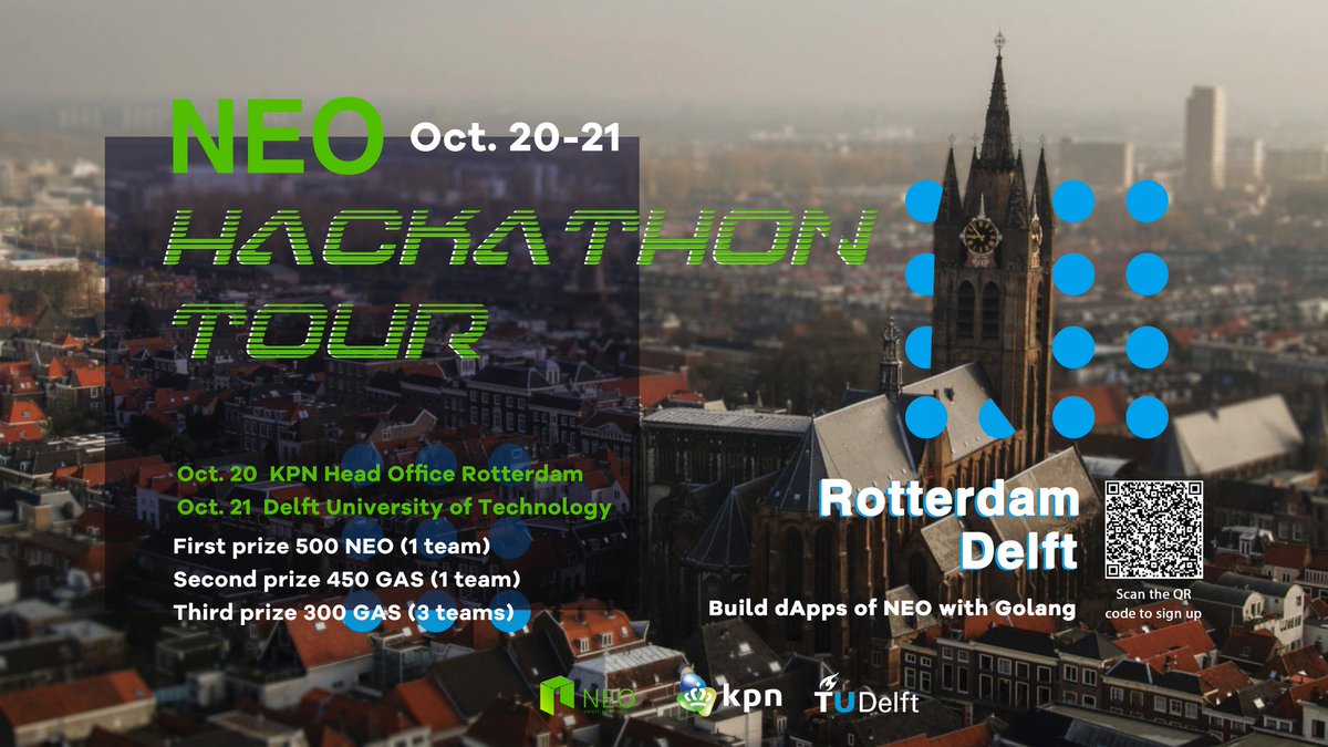 erikzhang's tweet photo. I will be the judge in one of the three NEO hackathons. See you there!

Rotterdam &amp; Delft: https://t.co/ChPfQTWygg
Berlin: https://t.co/Ks1aoQbbKd
Zurich: https://t.co/WeZTgPCLhc https://t.co/Yn3S3BXWQ8