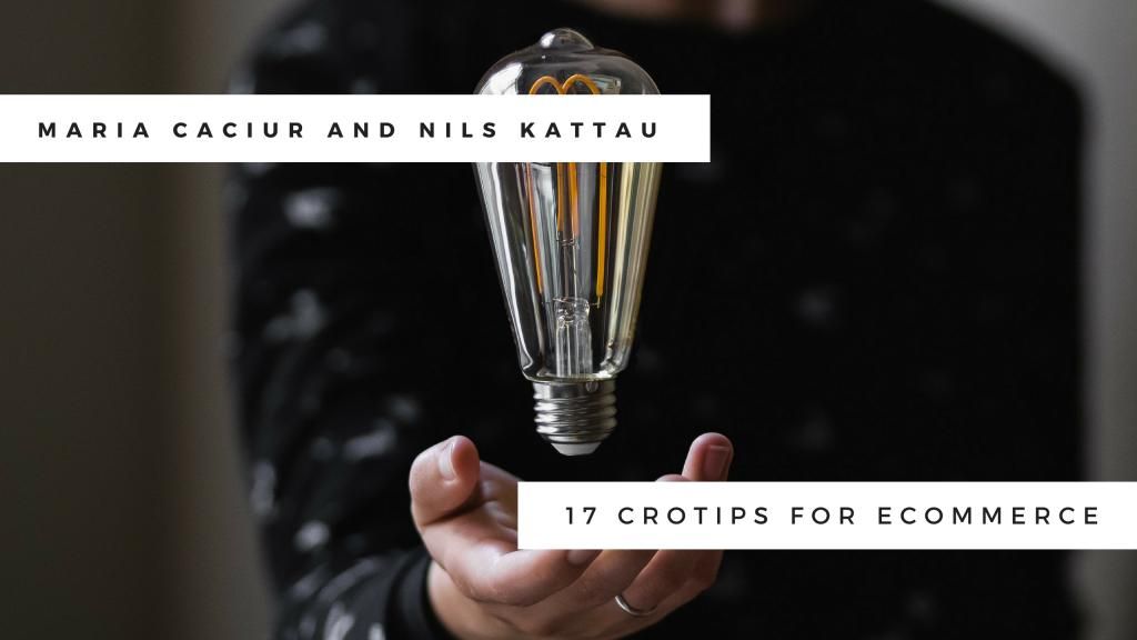 parkintr's tweet image. 7 sites. Nils Kattau and Maria Caciur. 17 crucial #CROtips. Check them out now and boost your #eCommerce&apos;s growth: buff.ly/2NkUNj0