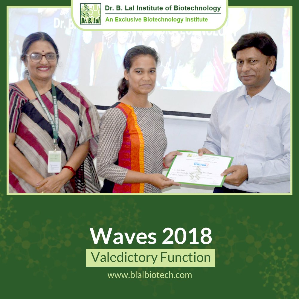 blalbiotech's tweet photo. The Valedictory function of WAVES 2018 organized at BIBT. Around 200 students participated in a three day fest. Students were felicitated from the dignitaries for their excellence in different cultural and sports activities.
#Waves #Waves2018 #Valedictory #Biotechnology #Jaipur https://t.co/8RQgPWUsKl
