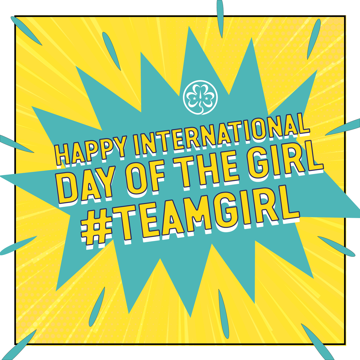 wagggsworld's tweet photo. 🎈Here at WAGGGS today feels a bit like our birthday!! 🎈 It’s #InternationalDayoftheGirl – one of our FAVOURITE days of the year.  Happy IDG to all of our amazing #TeamGirl members! 🎉

#IDG #IDG2018 https://t.co/rT17OBl2sU