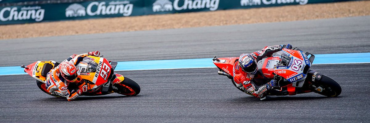 MotoGP: la pista di Buriram ci regala un altro magnifico duello tra Dovizioso e Marquez
goo.gl/UqoaAH
#MotoGP2018 #MotoGP #Motomondiale #Motociclismo #Racing #BuriramCircuit #ThaiGP #ThaiGP2018