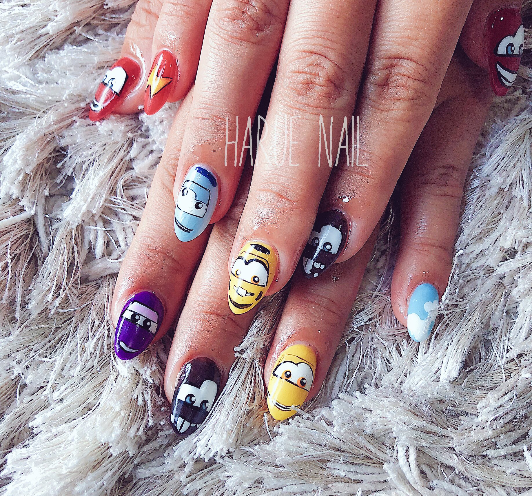 Harue Twitterissa お任せカーズ 手描き キャラネイル キャラクター カーズネイル ネイルデザイン ネイルアート ジェルネイル Haruenail スカルプネイル 手描きネイル 岡山ネイル 自宅サロン ネイルサロン Harue Twitterissa お任せカーズ 手描き キャラネイル キャラクター カーズネイル ネイルデザイン ネイルアート ジェルネイル Haruenail スカルプネイル 手描きネイル 岡山ネイル 自宅サロン ネイルサロン