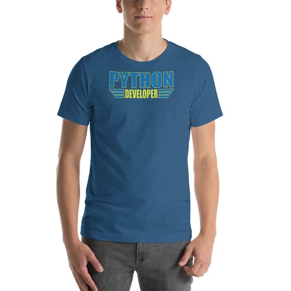 TeesByJay's tweet photo. #Python developers, check out this shirt! 10% of this and all other shirts in October with coupon code DEV10.
https://t.co/8k8OlTS9MA
#programmer #programming #datascience #learnpython #developer #software #webdev #machinelearning #tech #softwaredevelopment #socialmedia https://t.co/G6LSDLXEVT