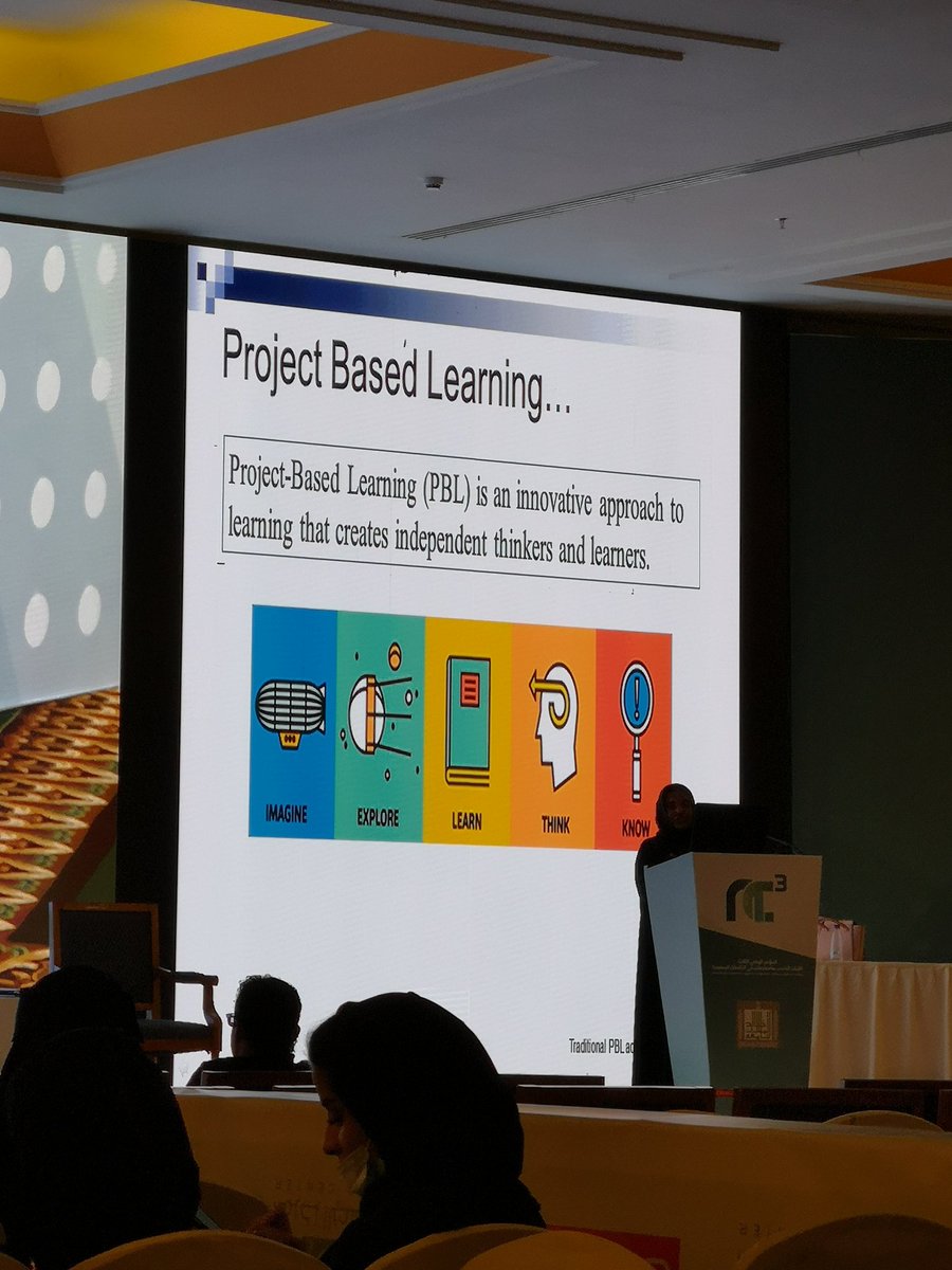 nc3_2018's tweet photo. #Now
Session A
“A bird s Eye View of Project Based Learning with Design Thinking for the 21st Century Learners Skill for the Future"
Anandhavalli Muniasamy
 Session Chair: Dr. Mohammed Alshammari

#NC3
#NC3_2018
#KKU
#جامعة_الملك_خالد
#المؤتمر_الوطني_الثالث_لكليات_الحاسب https://t.co/d3yOTG7MOU