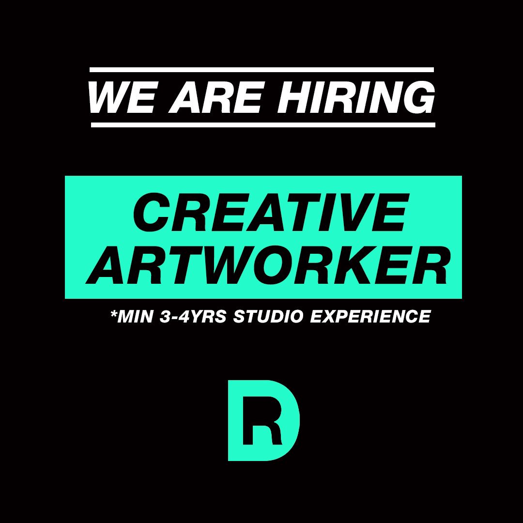 DesignReligion's tweet photo. ⚡️HIRING⚡️ We're looking to grow our team even more - If you're a talented Creative Artworker with 3-4yrs studio experience and want a new challenge... get in touch! 
jobs@designreligion.co.uk #hiring #Worcester #WorcestershireHour https://t.co/NgUopARa4T