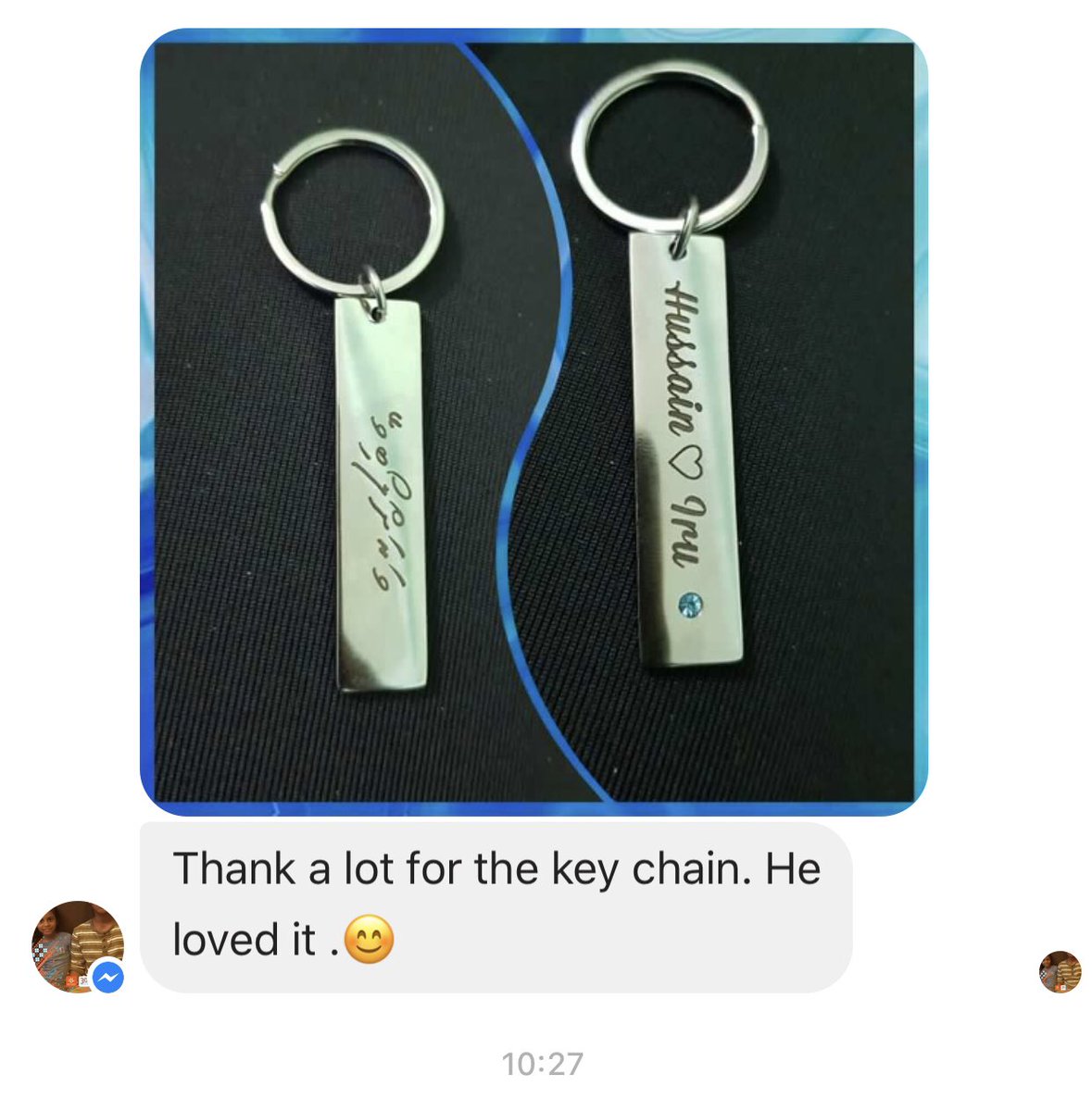 SilverLoabi's tweet image. Double side engraved #personalizedkeychain. Dhivehi &amp;amp; English Rf210/- one side English 150/- one side dhivehi and arabic 160/- Order 9909381 viber #silverloabi #customjewelry