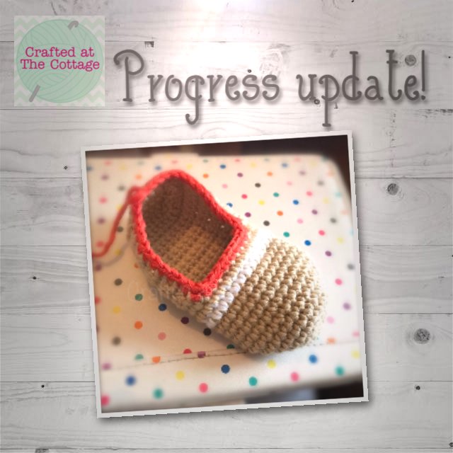CraftedatTheCot's tweet photo. It doesn’t look like a lot of progress but I’ve actually redone this shoe since the first wip I showed you 😄

Hoping to get some crochet time today to get this pair finished off as yesterday I did no crochet at all! 😱

#craftedatthecottage #catc #bamboocotton #babybooties https://t.co/kHOpLLVfz2