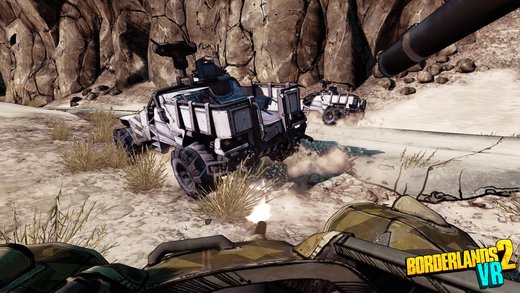 Borderlands's tweet photo. How did we pack so much explosive shooter-looter action so close to your eyeballs? Hear it from the @GearboxOfficial devs themselves! #BL2VR
Read up! ➜ https://t.co/aOxBlDRfst https://t.co/OHRmHKzh0n