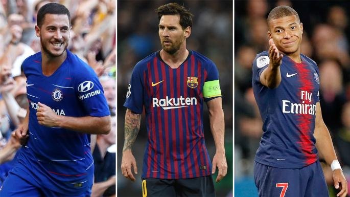 InCampNou's tweet photo. 💥 وفقا للمحررين والكتاب في مجلة (TheTimes) فإن هذا الثلاثي هو الذي يستحق ان يكون في قائمة الثلاثة لاعبين المرشحين للبالون دور، انتم الاصدقاء المتابعين ما هو رأيكم؟ https://t.co/pkTQ1JZi0n