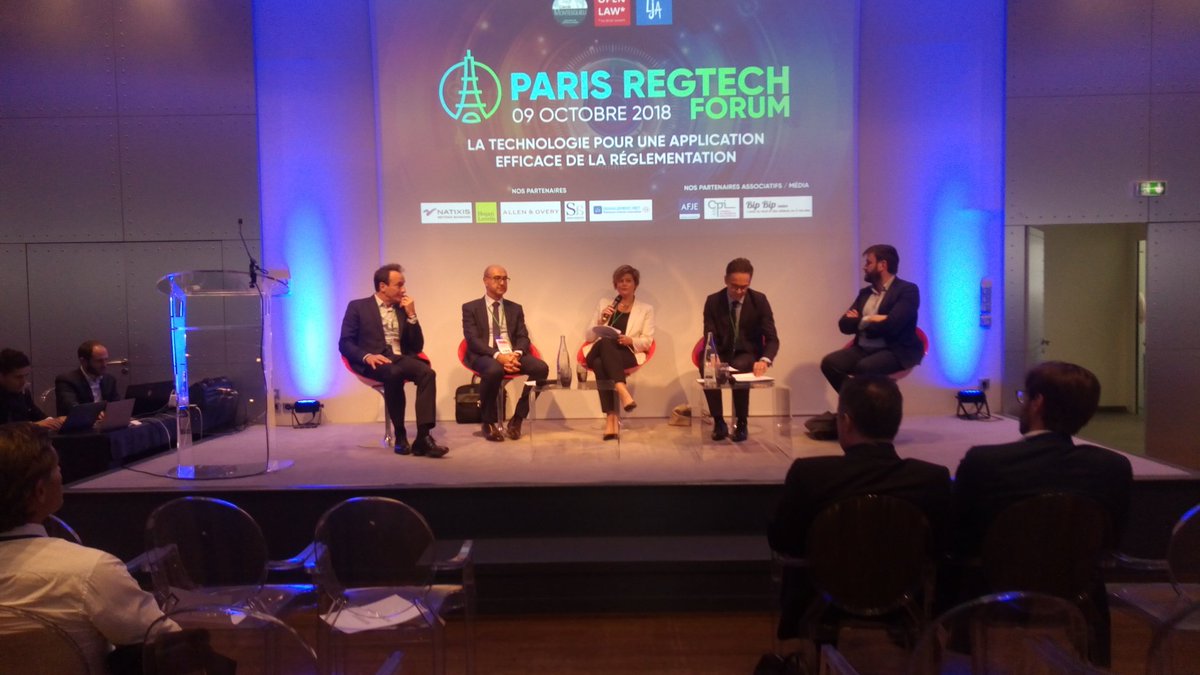 #PRF2018, Atelier n°2 : Compliance et Regtechs,quelle est l'expression des besoins des directions juridiques, avec @OChaduteau, <a href="/Lefrapper/">Le Frapper Iohann</a>, Marc Jany et <a href="/cyrilmurie/">Murie Cyril</a>