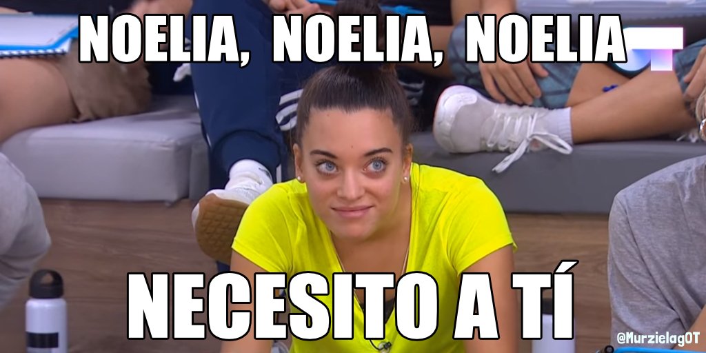 MurzielagOt's tweet photo. El #himnOT 2018
#OTDirecto9OCT #noeliaot2018 #damionot2018 #lodeantesdeot #OTDirecto10OCT #OT18Gala3 #OTCHAT https://t.co/CnEyFWgSHt