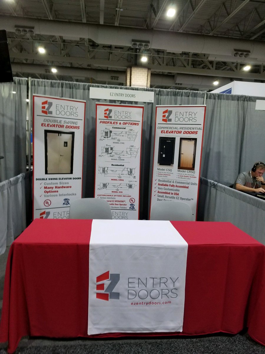 EZEntryDoors's tweet photo. We had a great time exhibiting at the NAEC Annual Convention &amp; 2018 Exposition in Atlantic City, New Jersey! https://t.co/TkTLfVj5S7