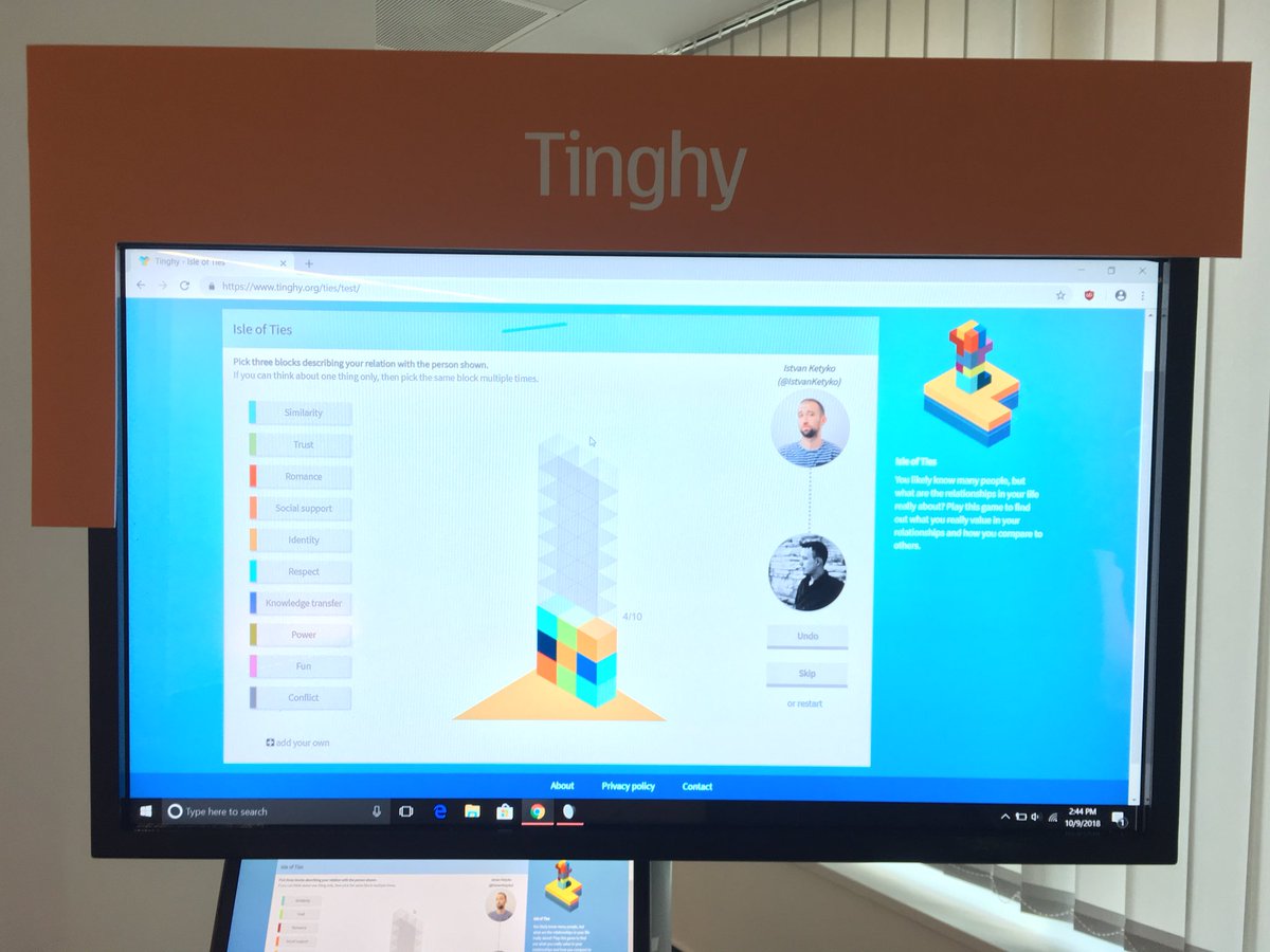 IstvanKetyko's tweet photo. Tinghy @BellLabs #FutureX https://t.co/sEhOWAz6qY