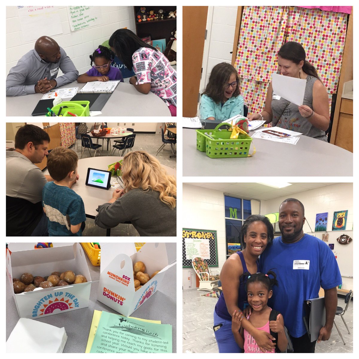 malette_amanda's tweet photo. Student-led conferences are well underway with the Munchkins! They are so excited about sharing their goals &amp; success with their families! #studentagency #personalizedlearning #BetterTogetherHCS @eastlake_hcs https://t.co/1L91EZ8EQ2