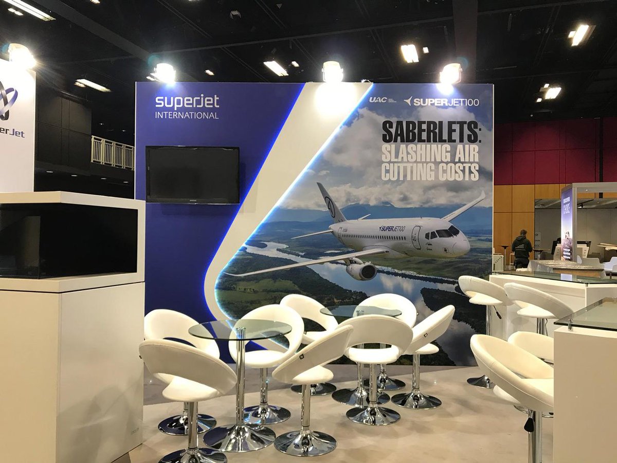 We're all set here <a href="/eraaorg/">European Regions Airline Association (ERA)</a> #conference #regional #europe #airlines #association #superjet #SSJ100 #planes #saberlets