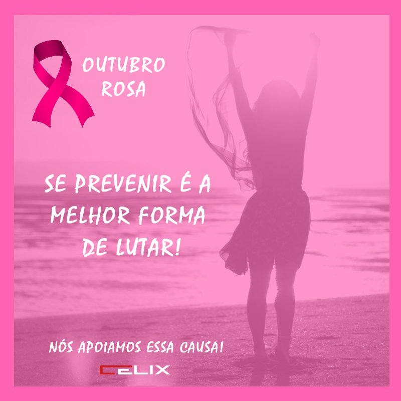 CelixCloud's tweet image. Faça exames preventivos anualmente, se cuide, e todos os seus meses serão Rosa. 😍🎗
#OutubroRosa