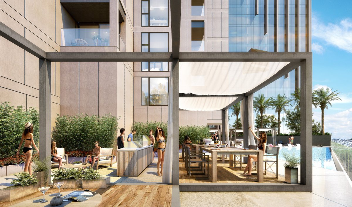 provisualcg's tweet image. #BBQ area #ExteriorDesign #3dRendering for the #Hospitality industry