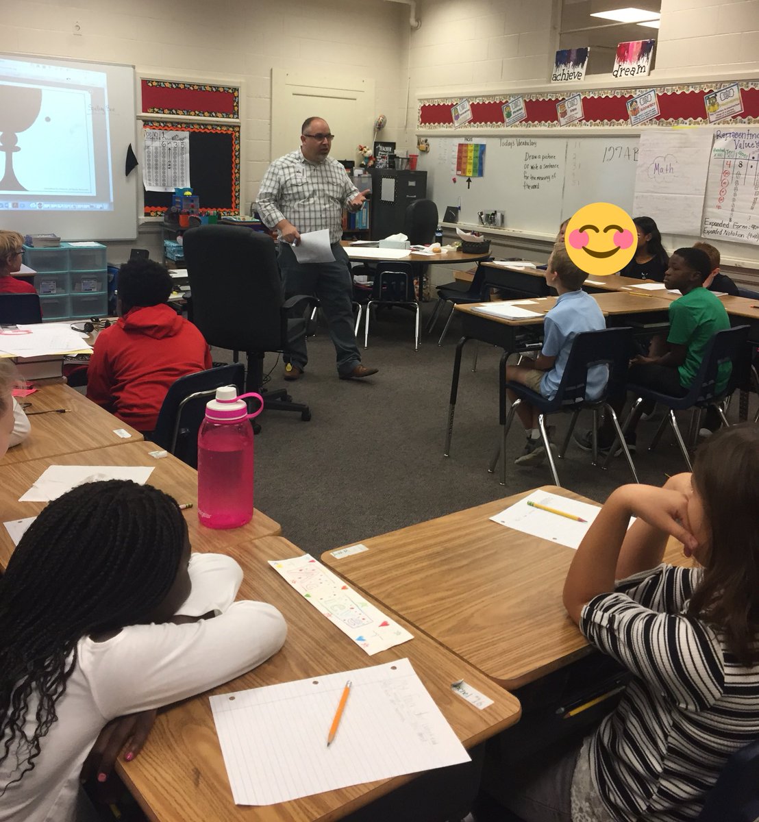 KMSullivanRISD's tweet photo. Watching 2nd Step in action with Mr. Patranella and 4th grade Wolverines. “Seeing yourself in someone else’s shoes.” https://t.co/Ks4PpKegOC