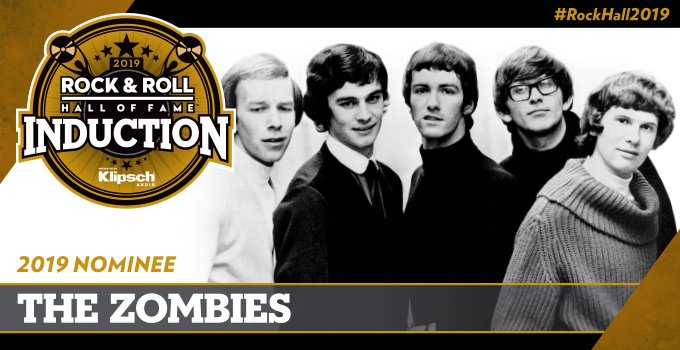 Inventive, timeless and gorgeously arranged, <a href="/TheZombiesMusic/">The Zombies</a> took over the airwaves with timeless psychedelic pop. Read the full #RockHall2019 Nominee bio and cast your vote in the <a href="/klipschaudio/">Klipsch Audio</a> Fan Vote: bit.ly/Zombies-2 #RockTheFanVote2019