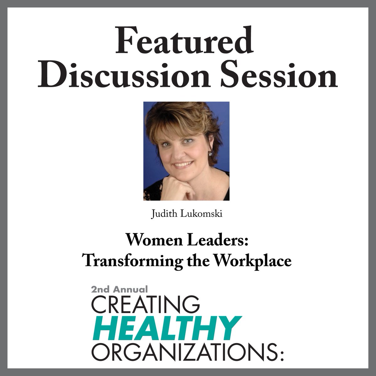 choconference's tweet image. Working lunch session: Women Leaders: Transforming the Workplace. Judith Lukomski, Chief Evolution Officer, Transitions Today Inc., and President, Ellevate Professional Women&apos;s Network Orange County Chapter #CHOConference2018 #women #business REGISTER &amp;gt;ow.ly/S5no30lTtig