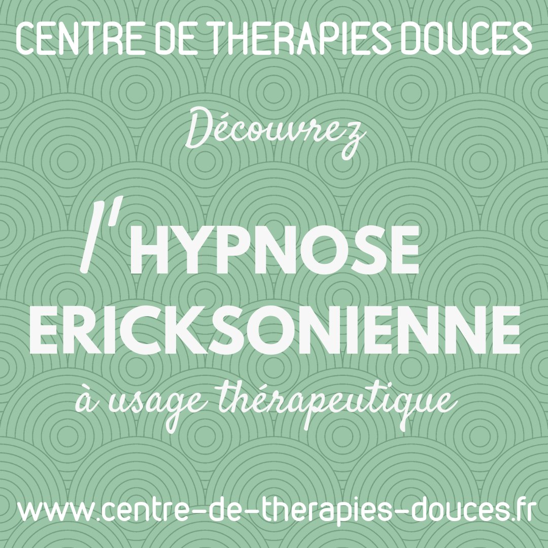 centredetherapy's tweet image. Problèmes de #dépression, #stress, #TOC, #phobies, #addictions, douleurs... 
L'Hypnose ericksonienne est une #psychothérapie qui peut se montrer très efficace, #LeSaviezVous ? 
👉 On vous dit tout : bit.ly/2ML6mjf  🧠 #thérapeutes