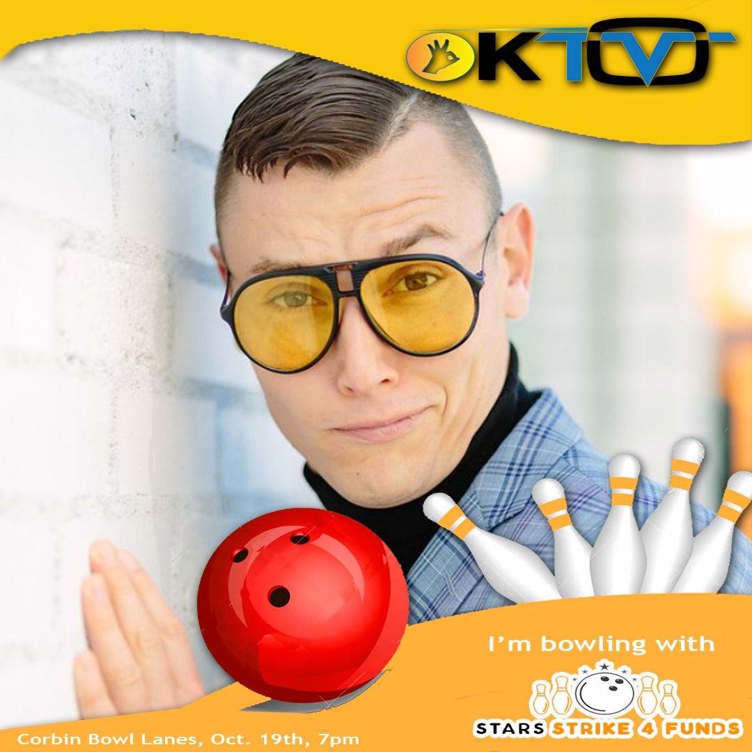 oktvlive's tweet photo. Dave Schmulenson creator of the hilarious sports channel 'The Schmo' will be joining us at the STARS STRIKE 4 FUNDS Celebrity Charity Bowling Event! We are so happy to have him! @TheSchmo312 #TheSchmo #TheSchmoandThePro #SS4F #notforprofit #autism #autismawareness https://t.co/Tt2KYst9Rc