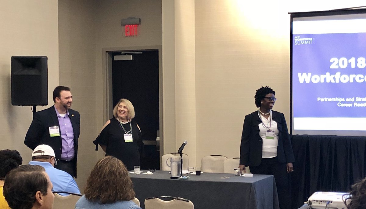 MidwestMcCoy's tweet photo. Eye-opening! Myth busting labor market info on income potential for students pursuing #CTE licensure/certificates! #ACTWorkforceSummit @ACT @CHSDragons https://t.co/XJI0FKvTlm