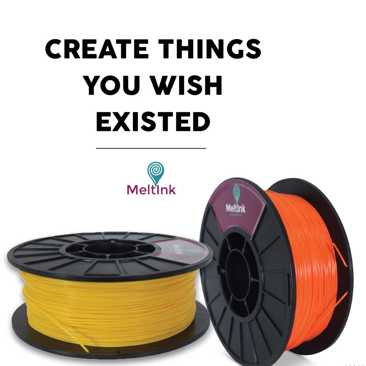 You create, we produce. The possibilities are endless!
#meltink3d #3dprinters #3dart #create #inspire #design