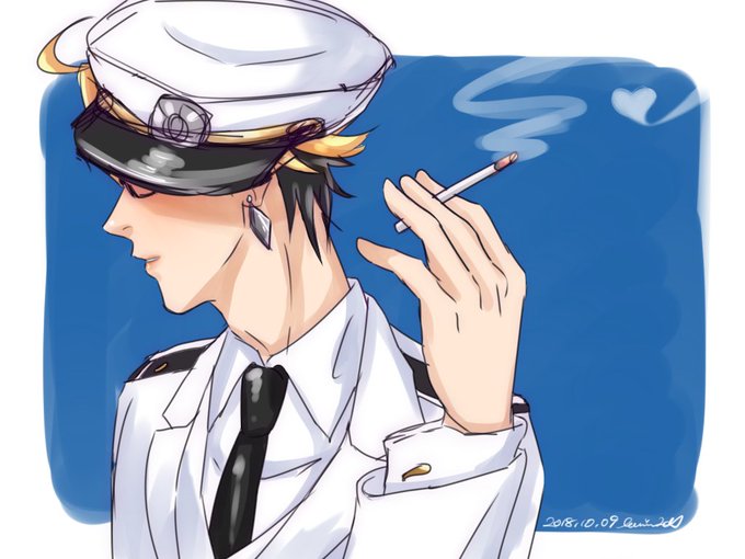 軍帽のtwitterイラスト検索結果 古い順