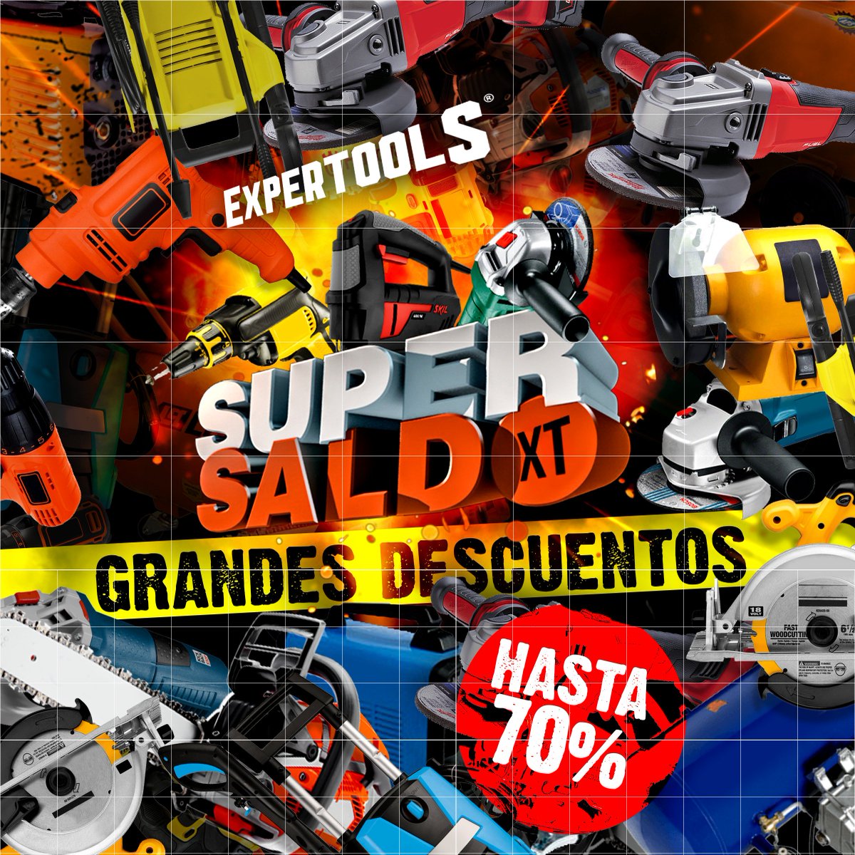 expertoolsxt's tweet image. 🔥Se viene un Nuevo #SuperSaldoXT🔥
🗓️Sábado 13 de Octubre de 9 a 19hs.
📍Cno Centenario e/ 517 y 518. Zona Distribuidor (Frente a Carrefour).
Enorme cantidad de Máquinas y Herramientas con detalles mínimos.
😲DESCUENTOS Impresionantes de hasta 70%😲
👉Descuentos sólo en EFECTIVO