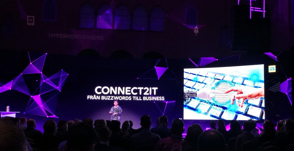 CygateAB's tweet photo. #Connect2IT forsätter med en fantastisk men lite skrämmande föreläsning av @amelsec Anne-Marie Eklund Löwinder från @IIS - du har väl inte samma lösenord till allt? https://t.co/Govp0PxlcG