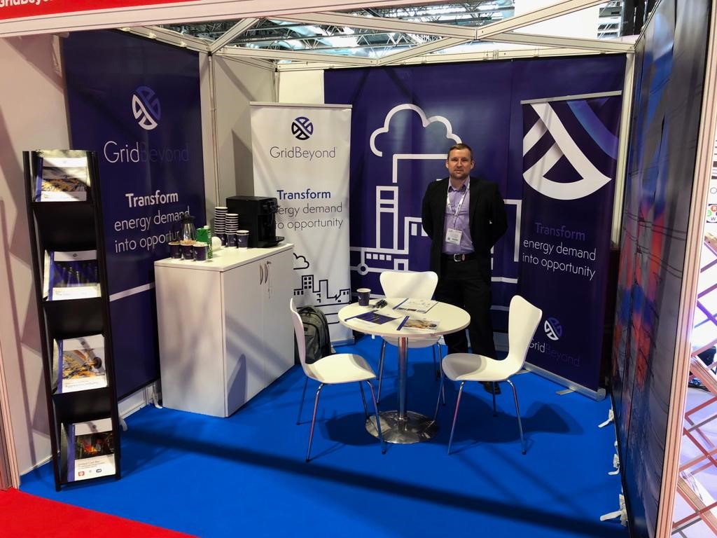 Michael_GridCEO's tweet photo. @GridBeyond_ is exhibiting today @UK_CW in Birmingham. Visit our stand E552 in the #Energy2018 section, have some freshly brewed coffee on us, and chat with us on #energyefficiency #decarbionisation energy transition. My seminar is on Thursday 1pm. https://t.co/OK2rBWjm1o
